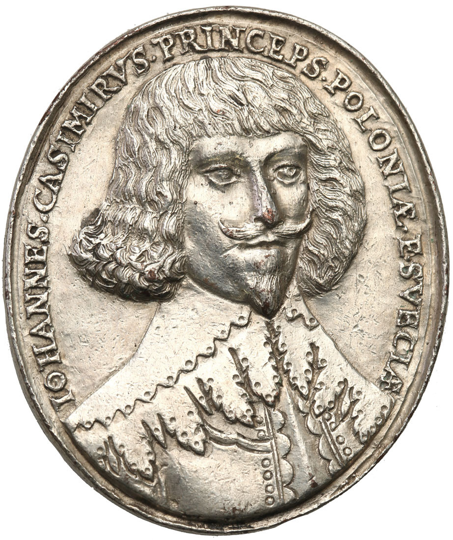 Jan II Kazimierz medal pamiątkowy - galwan